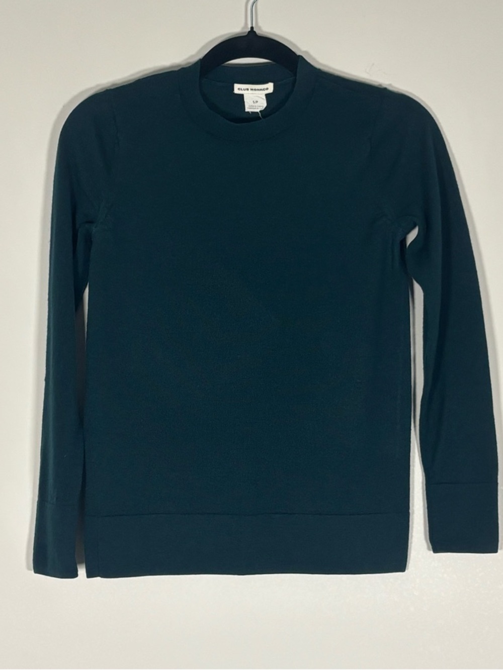 Club‎ Monaco Crewneck Knit Sweater Green